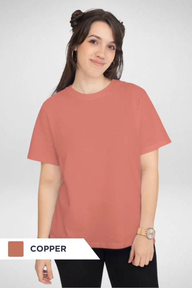 Pick Any 3 Plain T-shirts Combo for Women