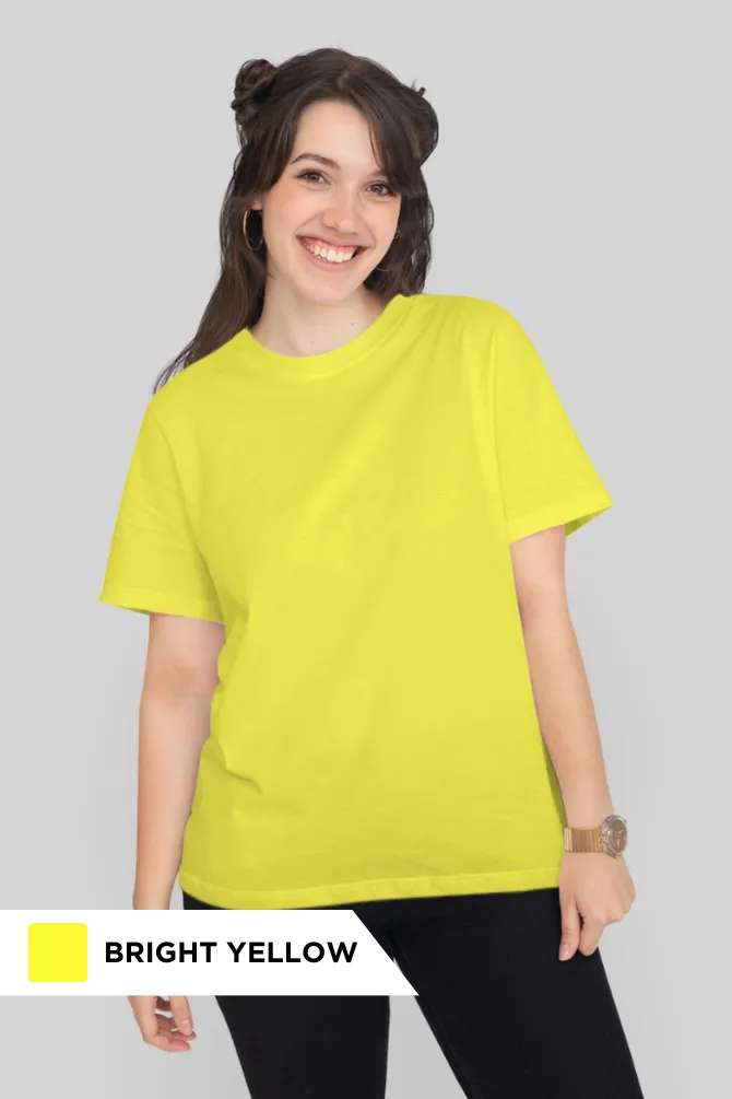 Pick Any 3 Plain T-shirts Combo for Women