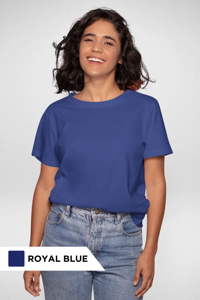 Pick Any 3 Plain T-shirts Combo for Women