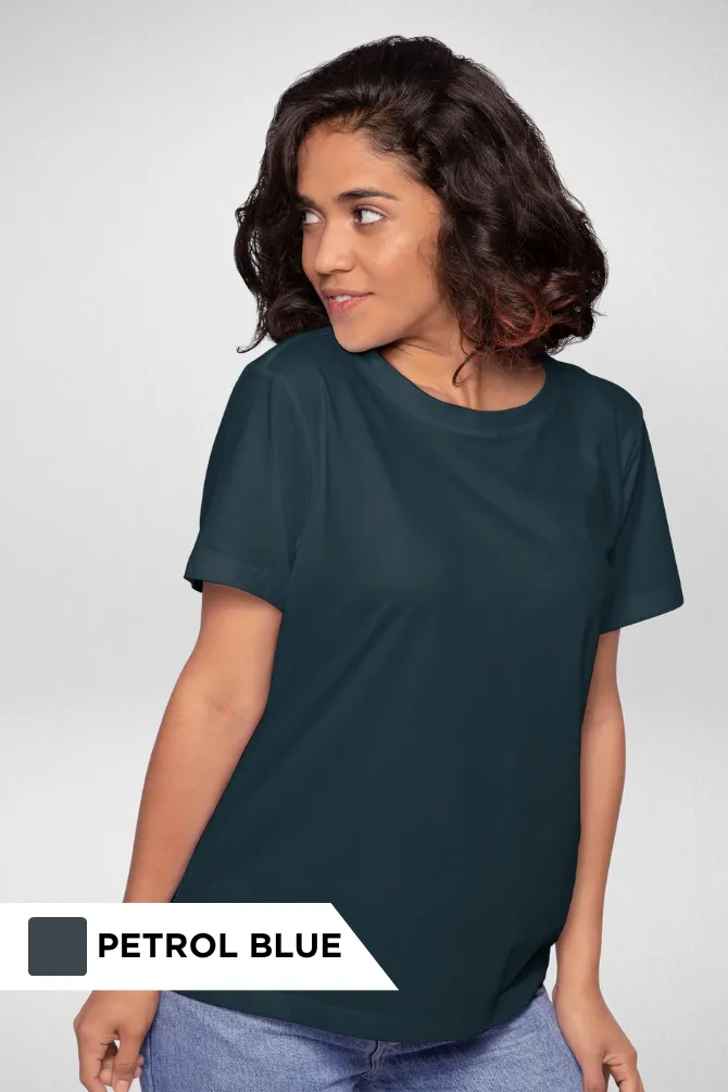 Pick Any 3 Plain T-shirts Combo for Women