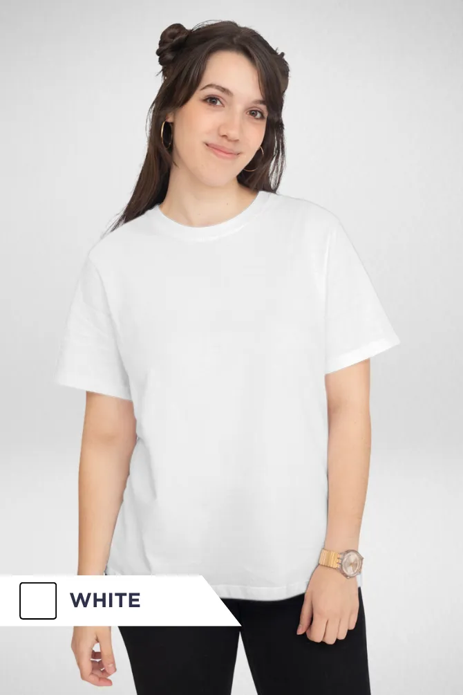 Pick Any 3 Plain T-shirts Combo for Women