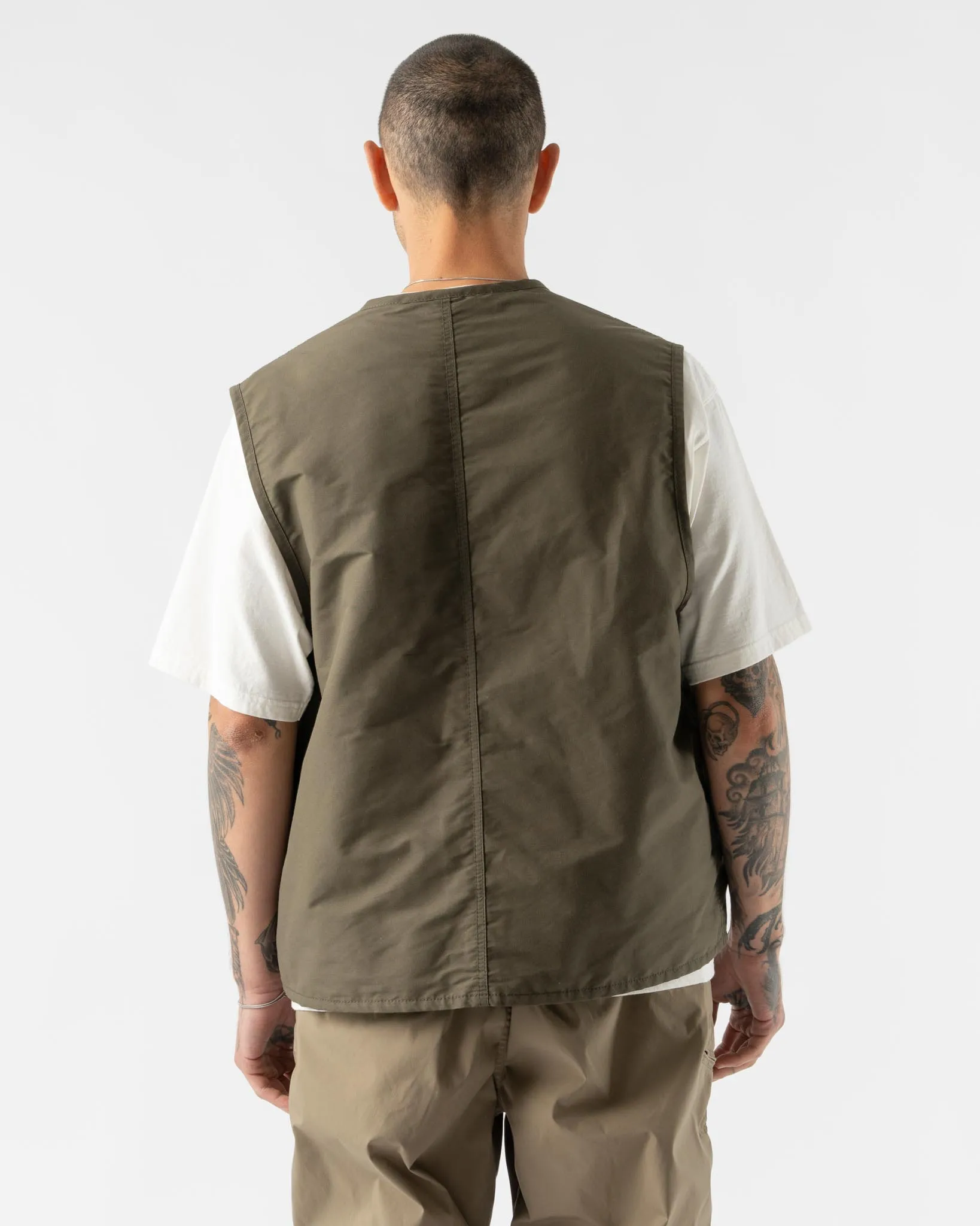 Pilgrim Surf   Supply Finster Utility Vest in Olive