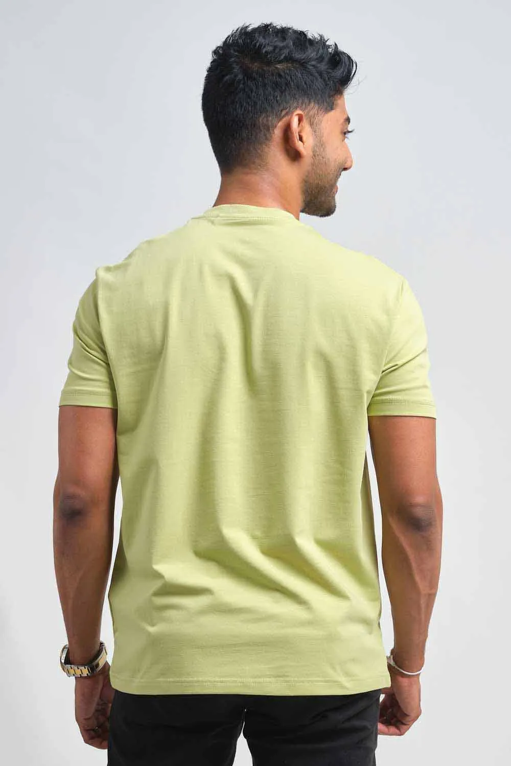 Plain 20 colors crew neck essential t-shirt