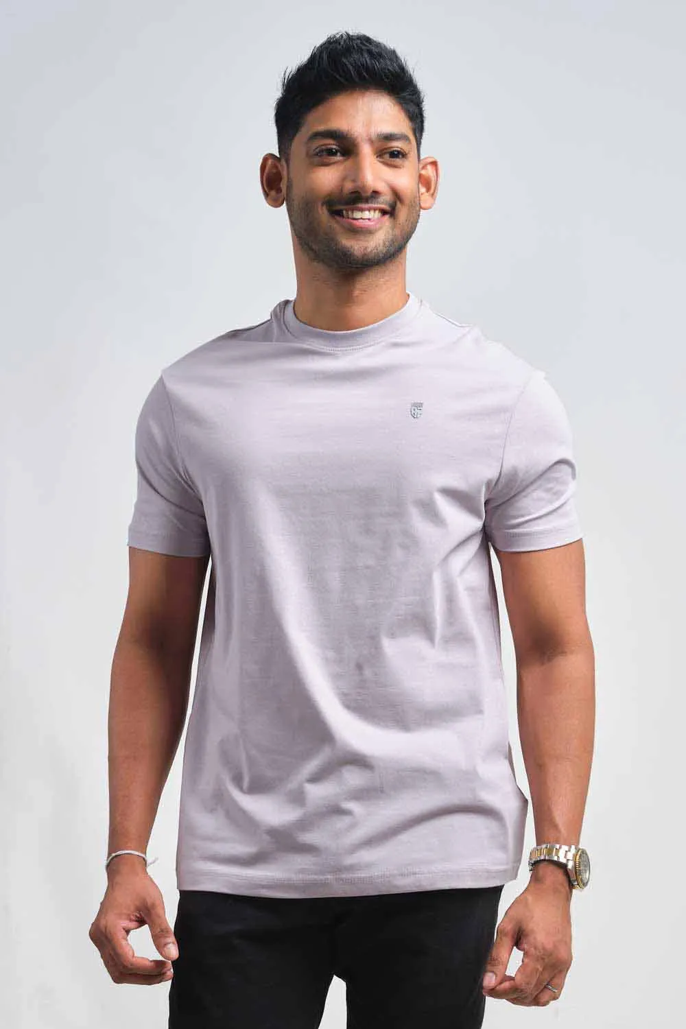 Plain 20 colors crew neck essential t-shirt