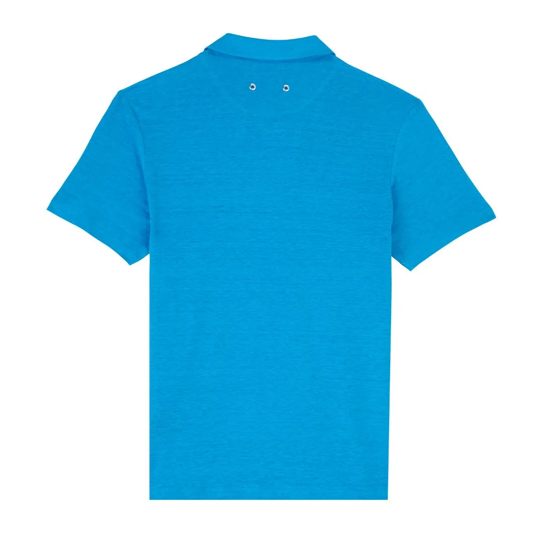 Pyramid Linen Jersey Solid Polo Shirt PYRE9O00