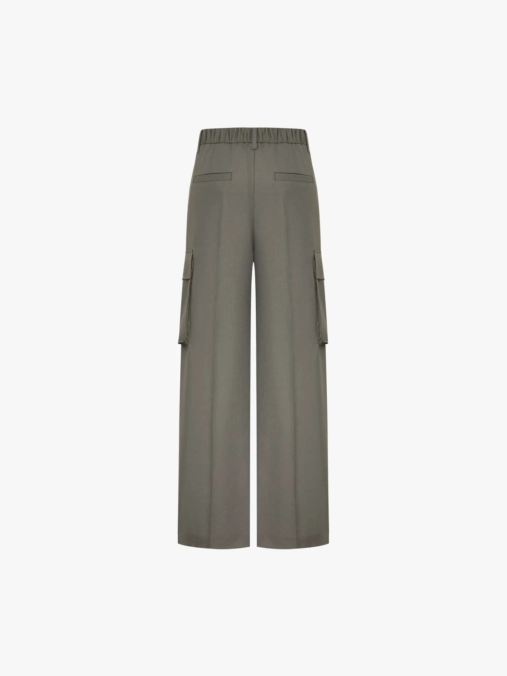 Relaxed Cargo Pocket Pants