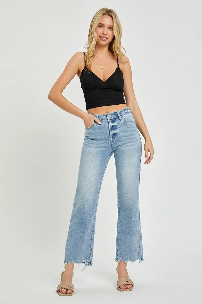 Risen Jeans - High Rise Relaxed Straight Jeans - RDP5459