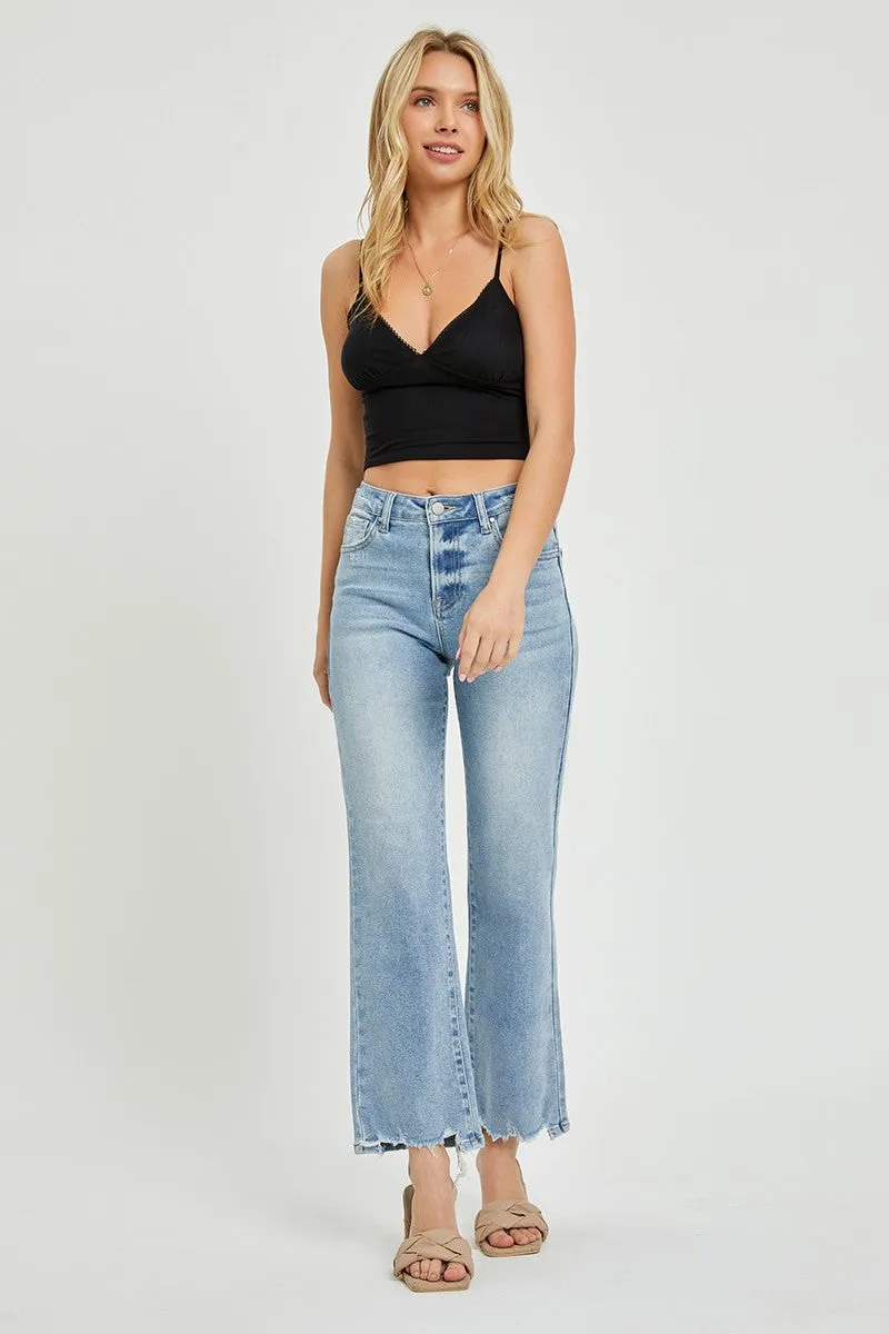 Risen Jeans - High Rise Relaxed Straight Jeans - RDP5459