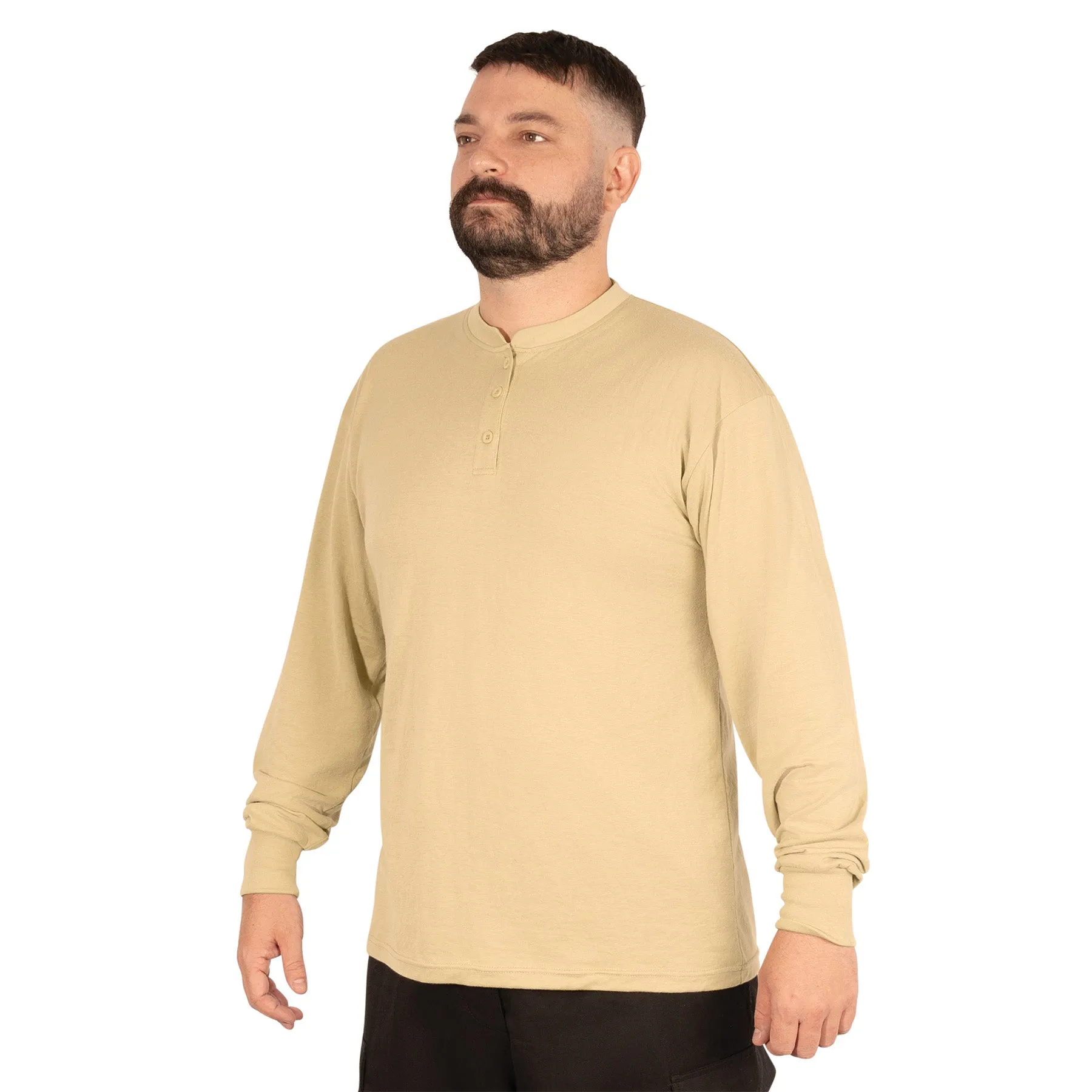 Rothco Long Sleeve Henley T-Shirt