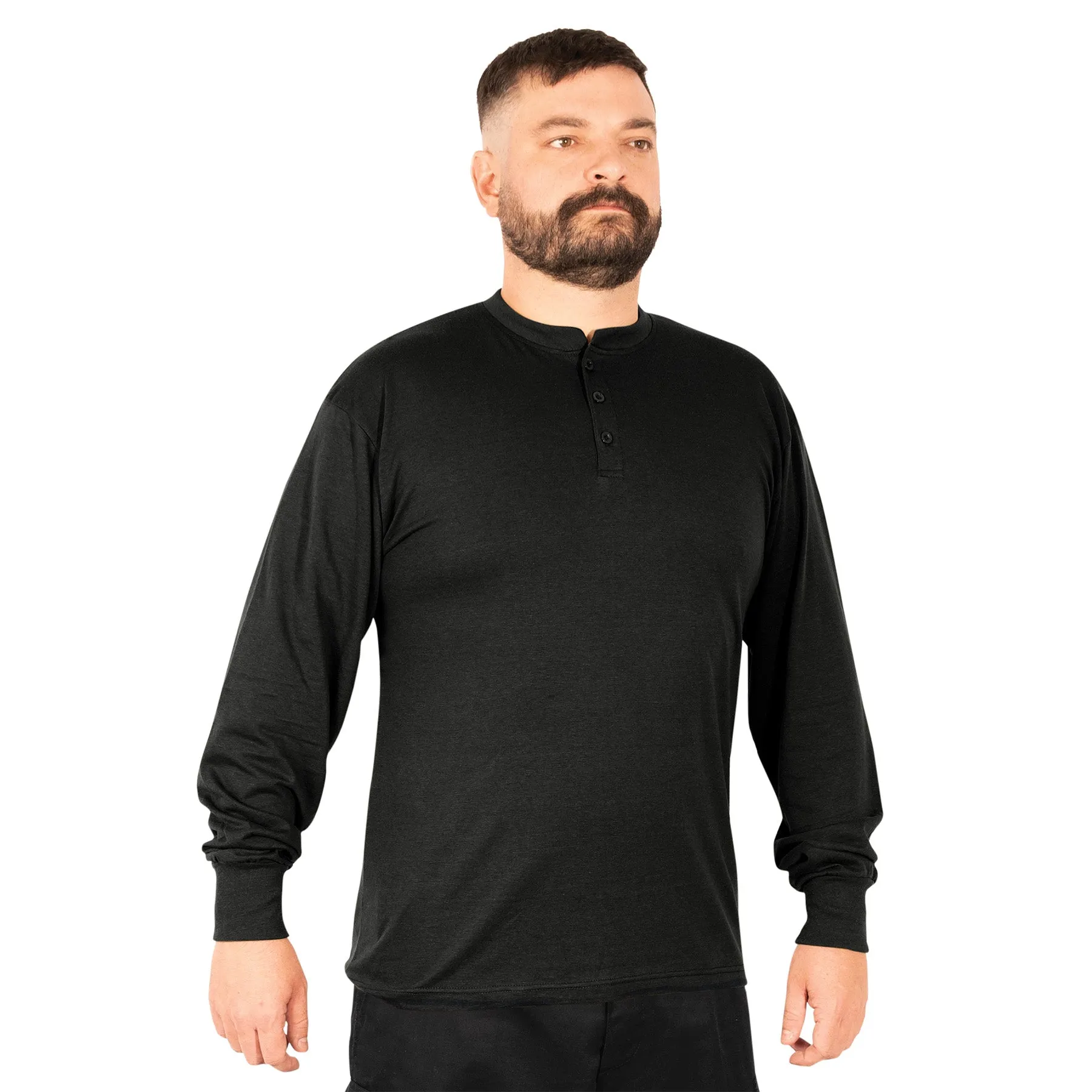 Rothco Long Sleeve Henley T-Shirt