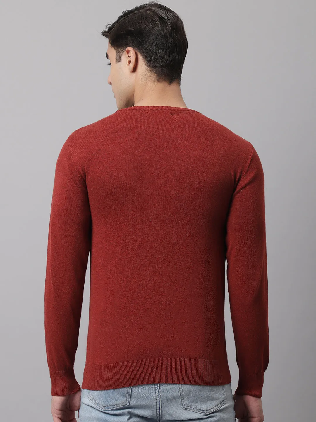 Rust Men Sweater