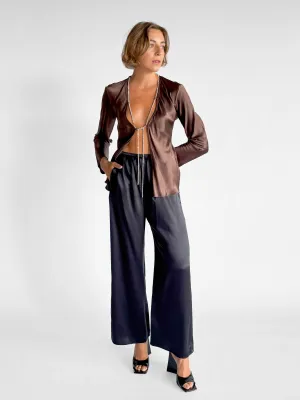 Silk Relaxed Lounge Pant