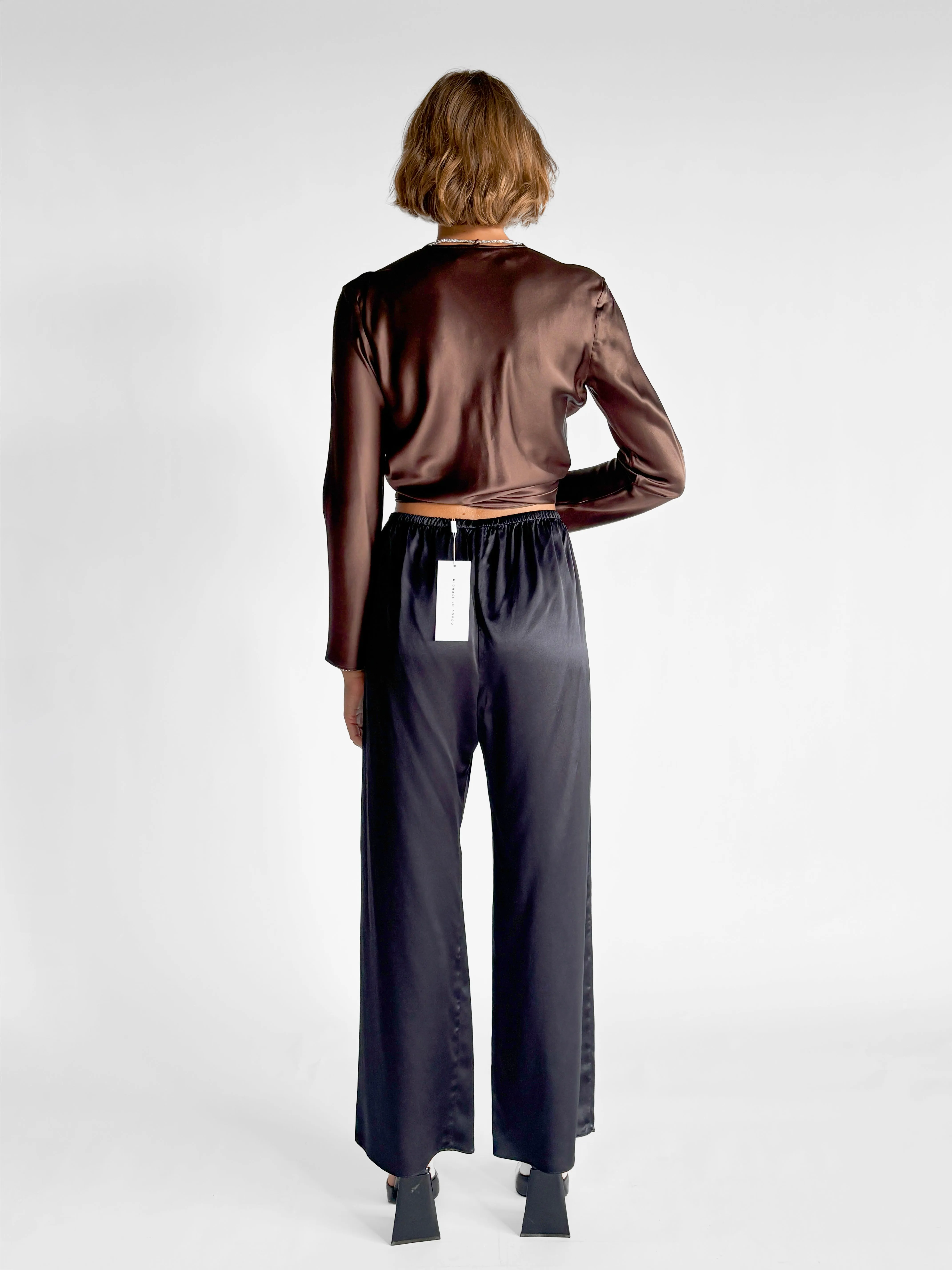 Silk Relaxed Lounge Pant