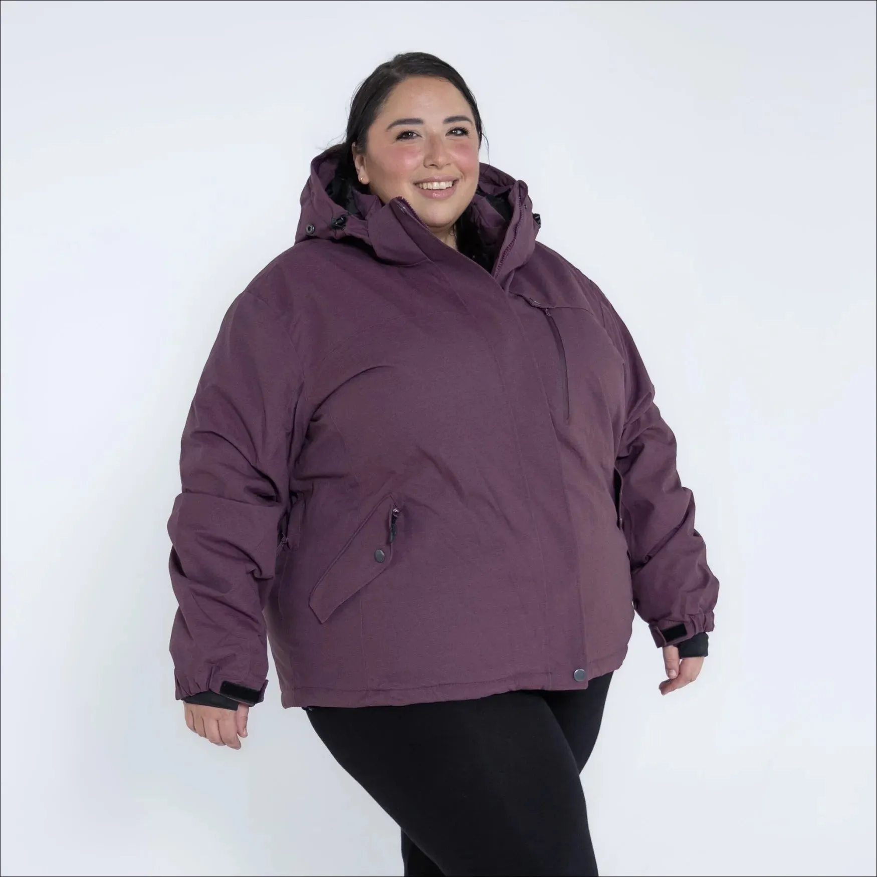 Snow Country Outerwear Women’s Plus Size Fortress Winter Snow Ski Coat Jacket 1X-6X