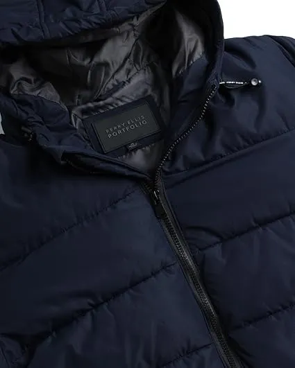 Solid Heavy Puffer Navy