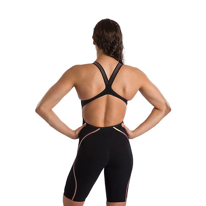 Speedo LZR Pure Intent Open Back Kneeskin- Black