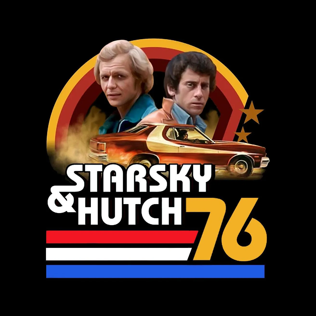 Starsky and Hutch 76 - Classic Movie Art - T-Shirt