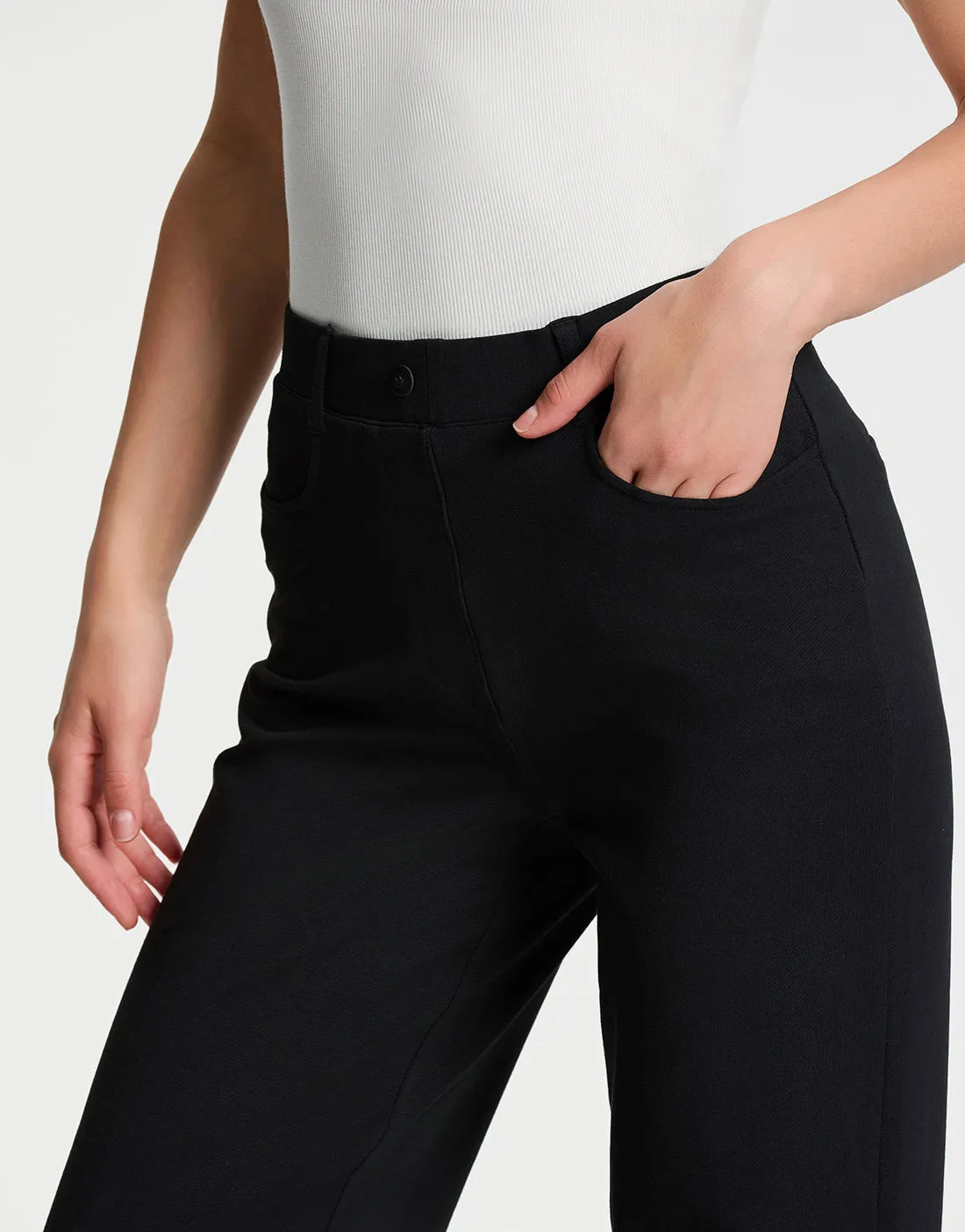 Stretch Relaxed Fit Dress Pants