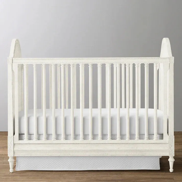 The Baby Atelier 100% Organic 18th Century French Crib White