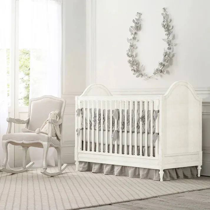 The Baby Atelier 100% Organic 18th Century French Crib White