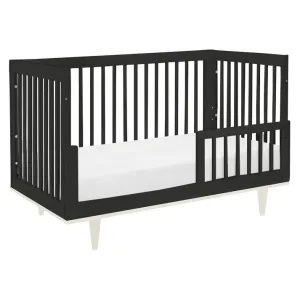 The Baby Atelier 100% Organic Modern Crib Black