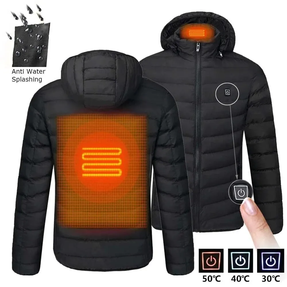 USB Electric Battery Hooded Jackets