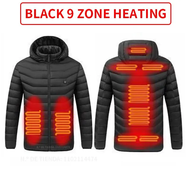 USB Electric Battery Hooded Jackets