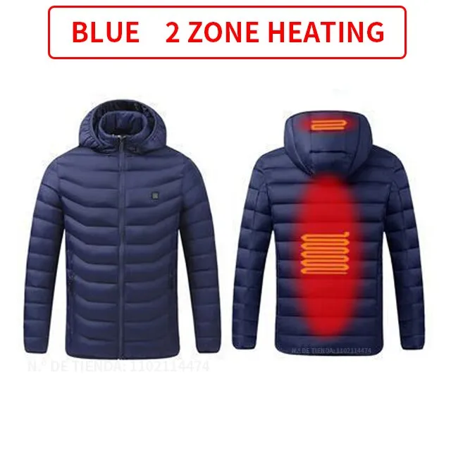 USB Electric Battery Hooded Jackets