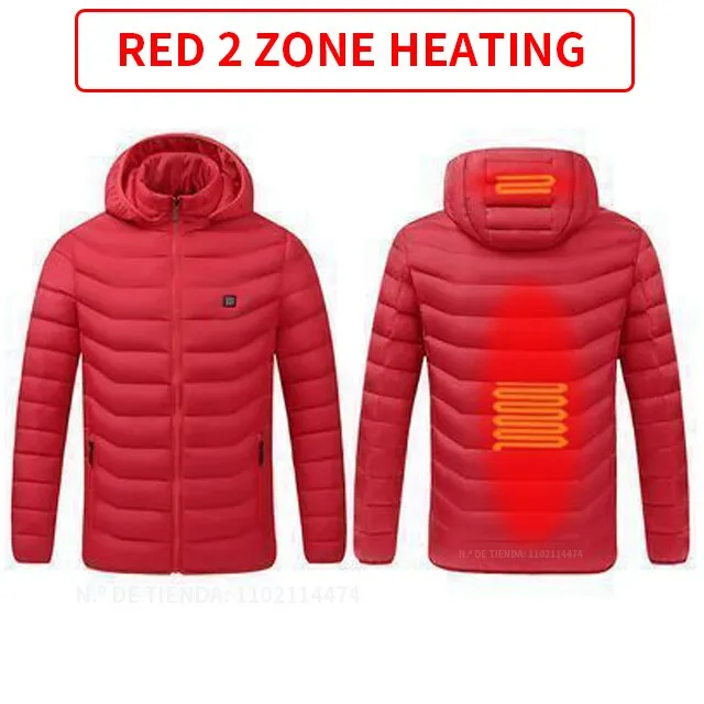 USB Electric Battery Hooded Jackets