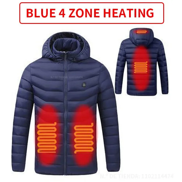 USB Electric Battery Hooded Jackets