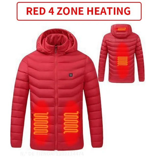 USB Electric Battery Hooded Jackets