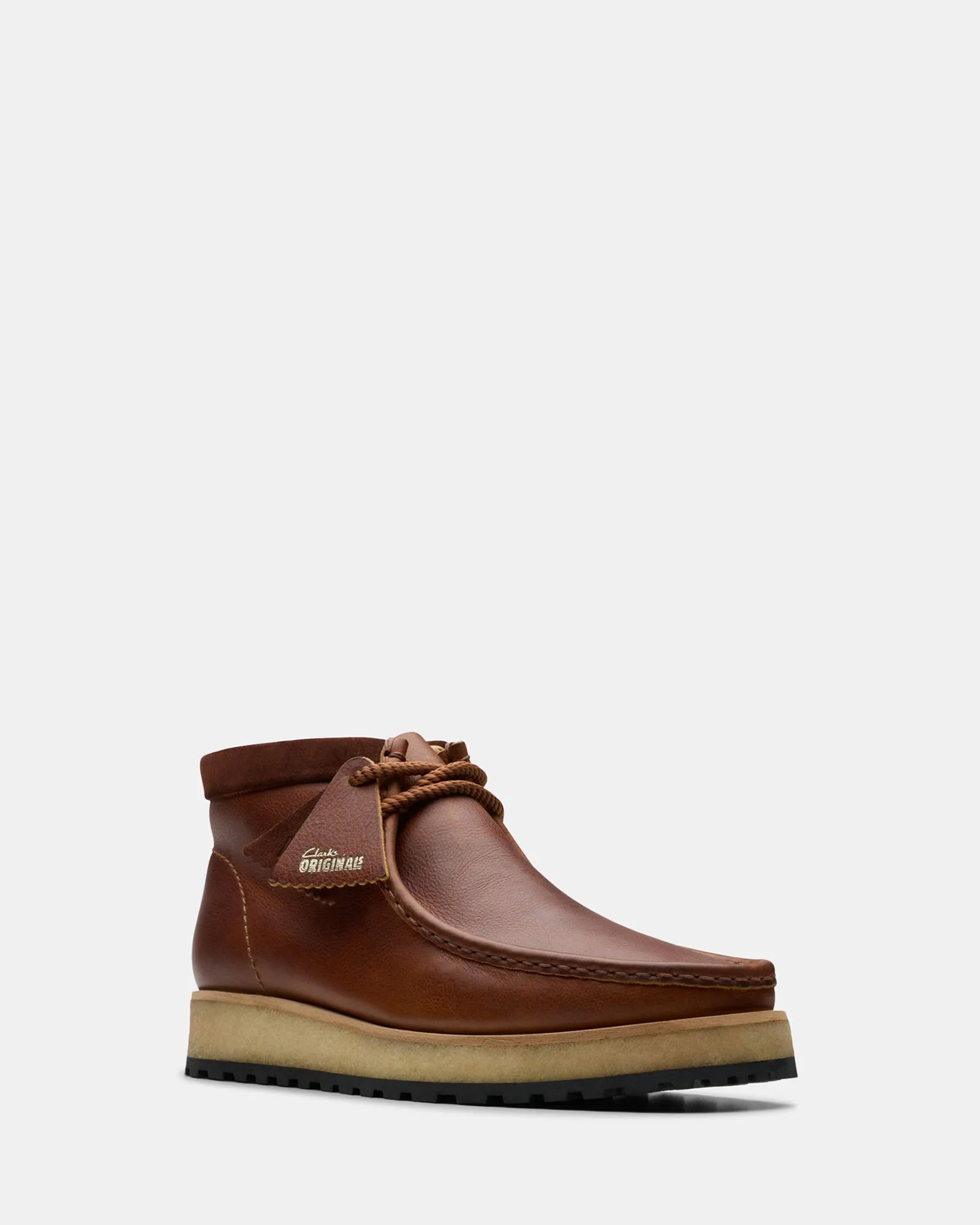 Wallabee Scout (M) Dark Tan Leather