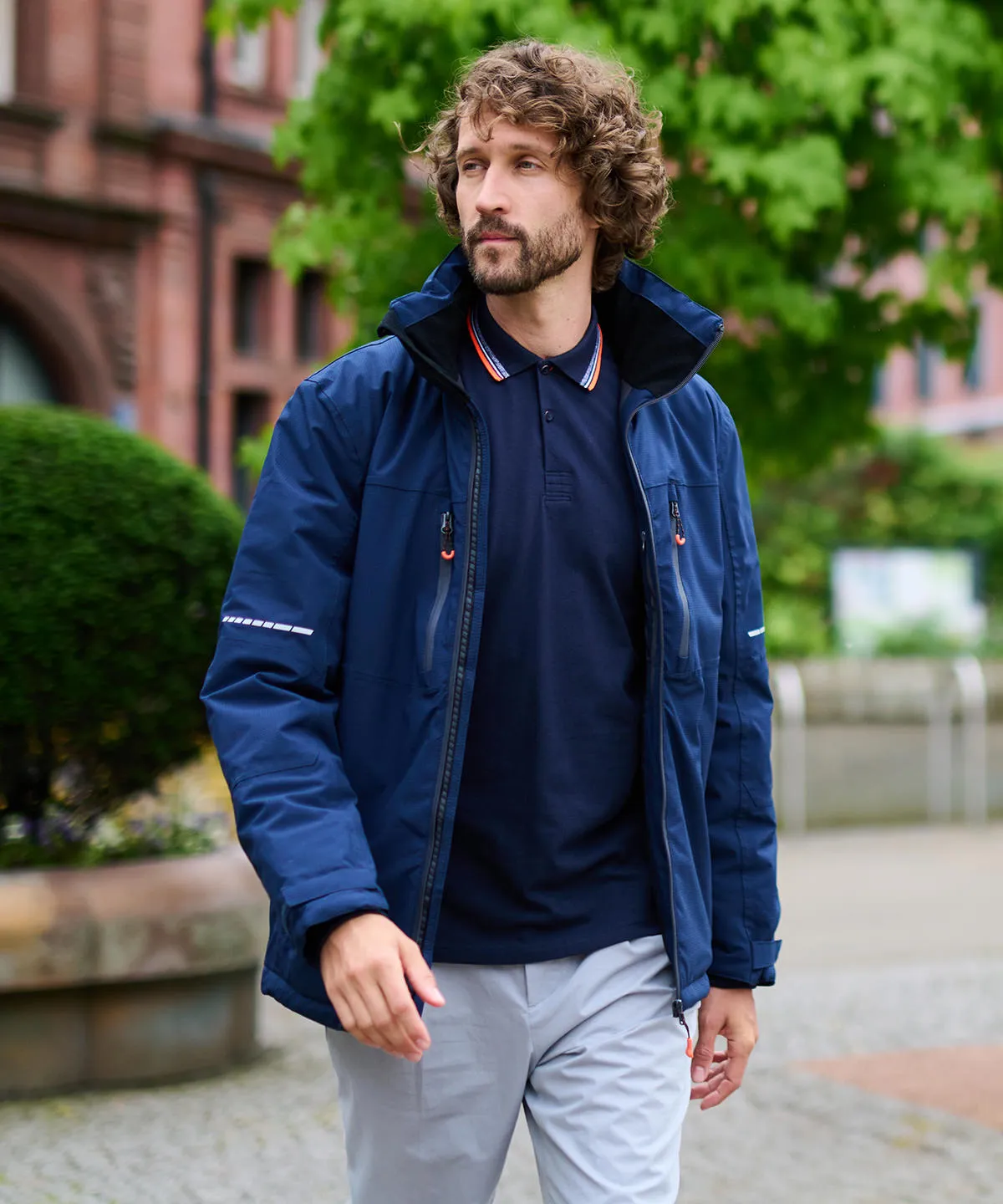 X-Pro Marauder III insulated jacket | Navy/Grey